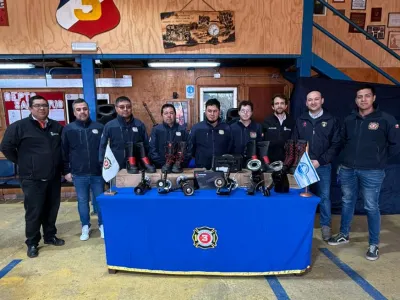 Política del 1%: Municipio de Puerto Varas entregó elementos de protección a Bomberos