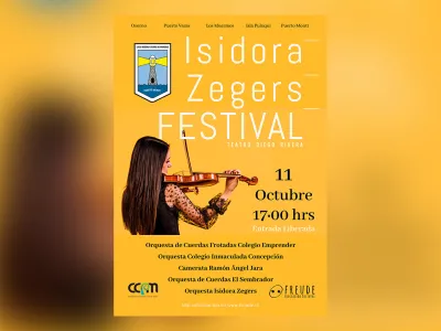 Primera Versión del Festival Isidora Zegers se ejecutará en el Teatro Diego Rivera