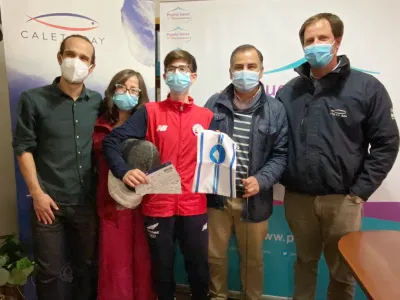 Puertovarino representará a Chile en Mundial de Esgrima de Dubai con apoyo privado gestionado por el municipio
