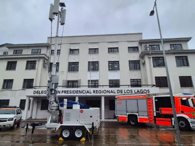 Región de Los Lagos cuenta con carro móvil de telecomunicaciones para emergencias