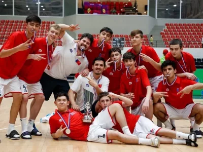 Selección de Básquetbol Colegio Alemán obtuvo Medalla de Plata en Sudamericano Escolar jugado en Paraguay