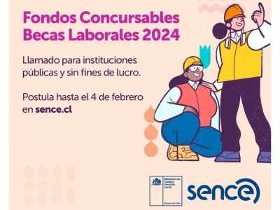 Sence inicia proceso de postulación al Fondo Concursable de Becas Laborales Los Lagos 2024
