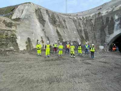 Seremis de Energía visitan obras de construcción de la central Los Lagos de Statkraft Chile