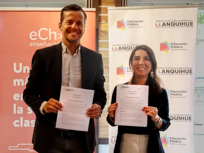 SLEP Llanquihue y Enseña Chile fortalecen su trabajo en establecimientos del territorio