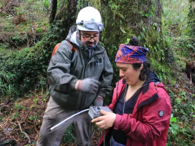 Vecinos participan en el primer monitoreo comunitario de fauna silvestre junto a CONAF